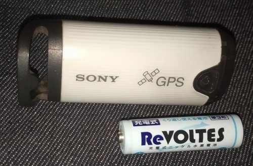 Sony GPSロガー GPS-CS1 の写真