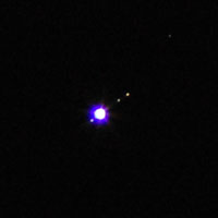 COSINA 100-300MM F5.6-6.7 MC MACROの300mm端で露出１秒間で撮った木星の写真