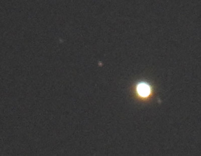 Nikon Coolpix P610で撮った木星とガリレオ衛星