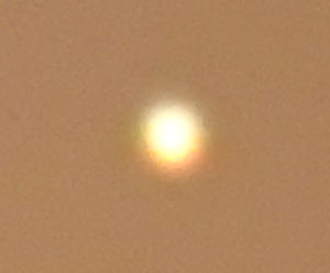Nikon Coolpix P610で望遠で撮った水星