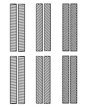 フリードリッヒ・ツェルナー（1834-1882）が発見した錯視画像