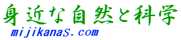 身近な自然と科学